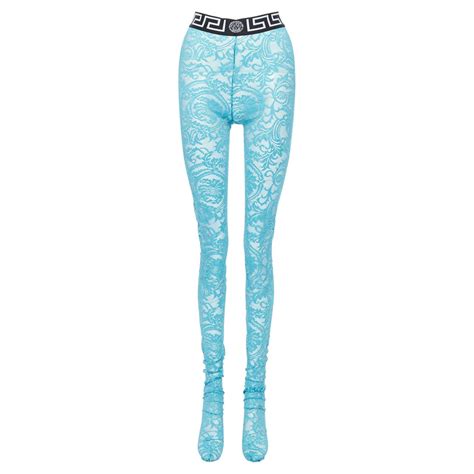 versace lace leggings|versace inspired leggings.